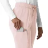 Kadın Force Cross-Flex Düz Paça Kargo Scrub Pantolon