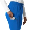 Kadın Force Cross-Flex Düz Paça Kargo Scrub Pantolon