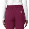 Kadın Force Cross-Flex Düz Paça Kargo Scrub Pantolon