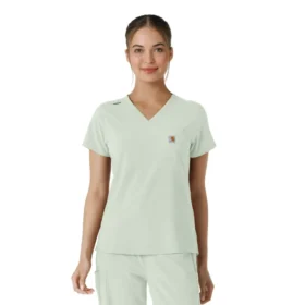 Kadın Force Cross-Flex  İçine Sokulabilir Scrub Üst