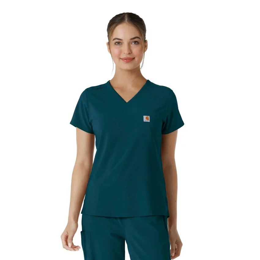 Kadın Force Cross-Flex İçine Sokulabilir Scrub Üst