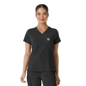 Kadın Force Cross-Flex  İçine Sokulabilir Scrub Üst
