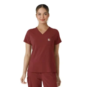 Kadın Force Cross-Flex  İçine Sokulabilir Scrub Üst