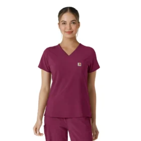 Kadın Force Cross-Flex  İçine Sokulabilir Scrub Üst