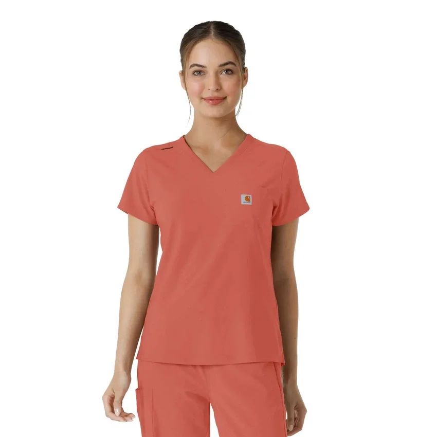 Kadın Force Cross-Flex İçine Sokulabilir Scrub Üst