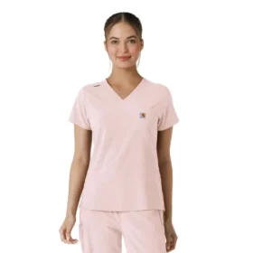 Kadın Force Cross-Flex  İçine Sokulabilir Scrub Üst