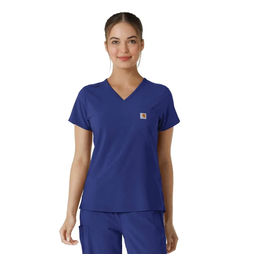 Kadın Force Cross-Flex İçine Sokulabilir Scrub Üst