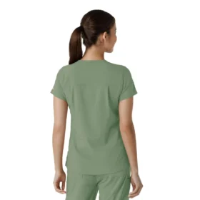 Kadın Force Cross-Flex  İçine Sokulabilir Scrub Üst
