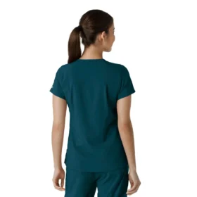 Kadın Force Cross-Flex  İçine Sokulabilir Scrub Üst