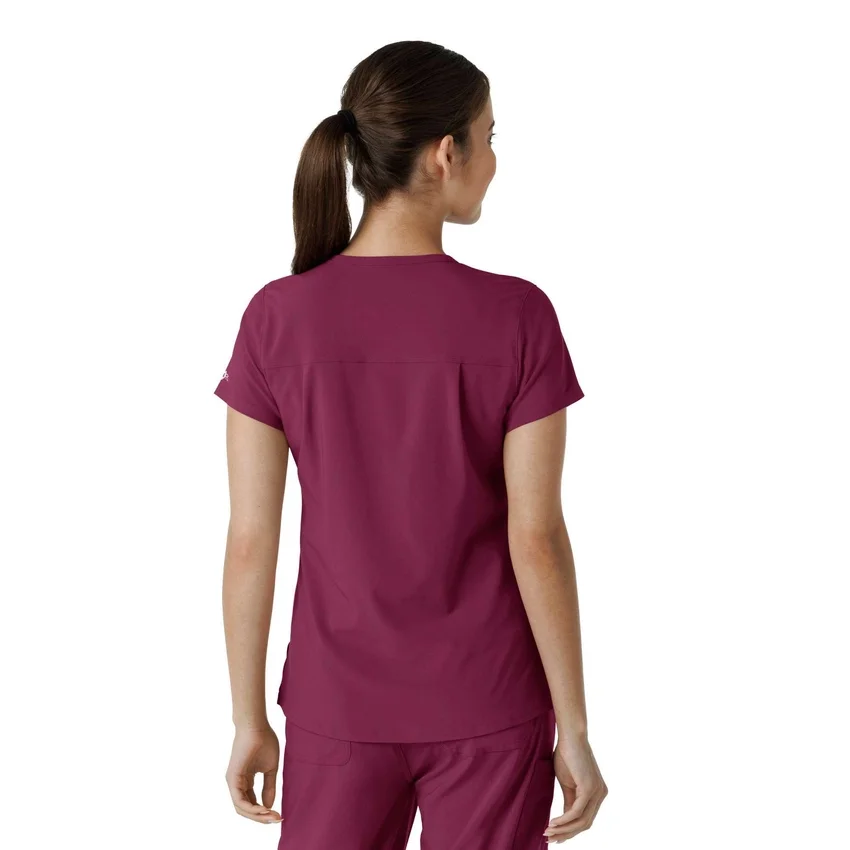 Kadın Force Cross-Flex İçine Sokulabilir Scrub Üst
