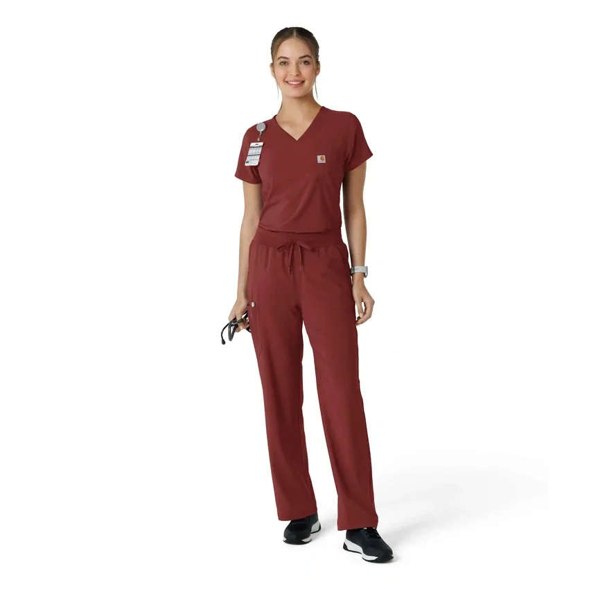 Kadın Force Cross-Flex İçine Sokulabilir Scrub Üst
