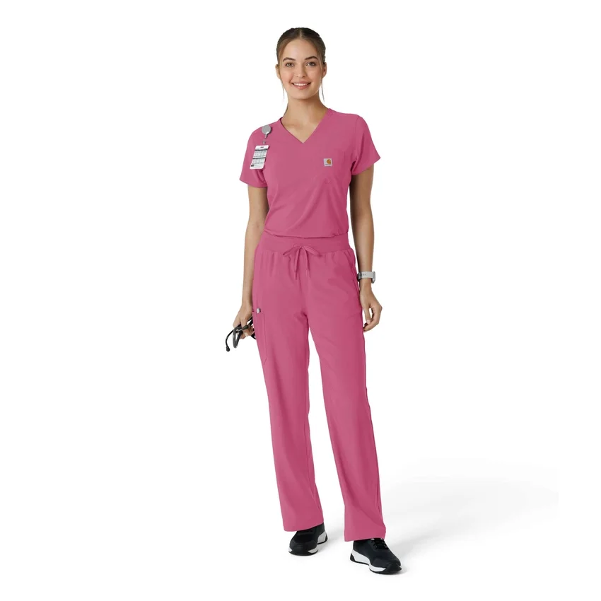 Kadın Force Cross-Flex İçine Sokulabilir Scrub Üst