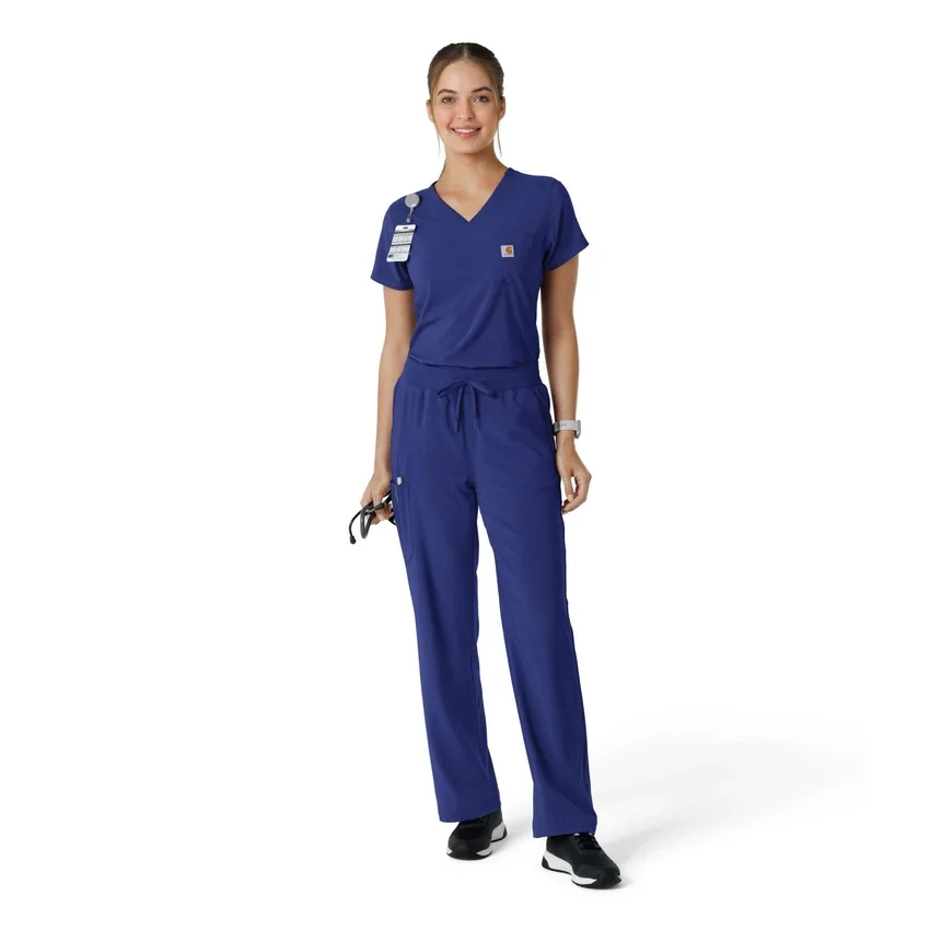 Kadın Force Cross-Flex İçine Sokulabilir Scrub Üst