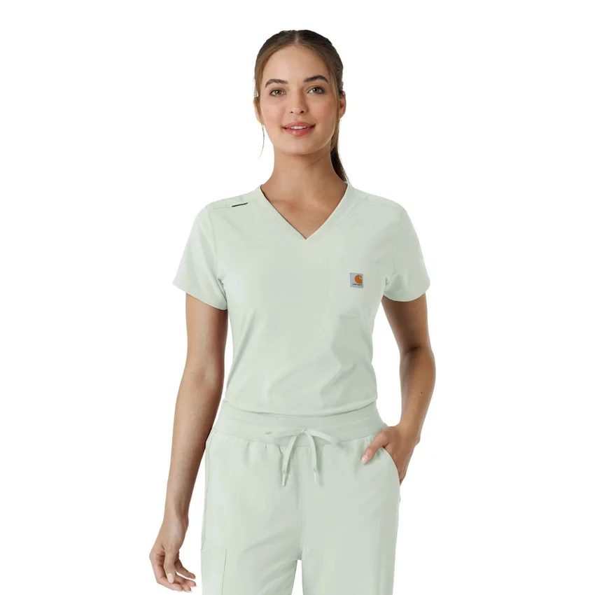 Kadın Force Cross-Flex İçine Sokulabilir Scrub Üst