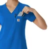 Kadın Force Cross-Flex İçine Sokulabilir Scrub Üst