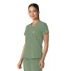 Kadın Force Cross-Flex İçine Sokulabilir Scrub Üst