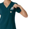 Kadın Force Cross-Flex İçine Sokulabilir Scrub Üst