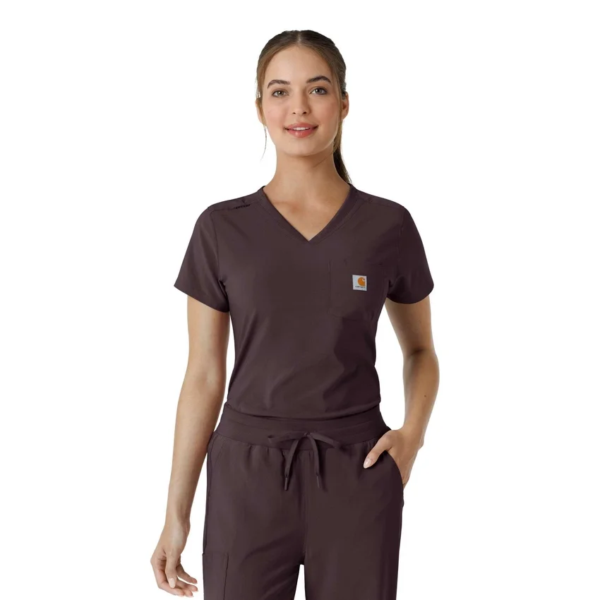 Kadın Force Cross-Flex İçine Sokulabilir Scrub Üst