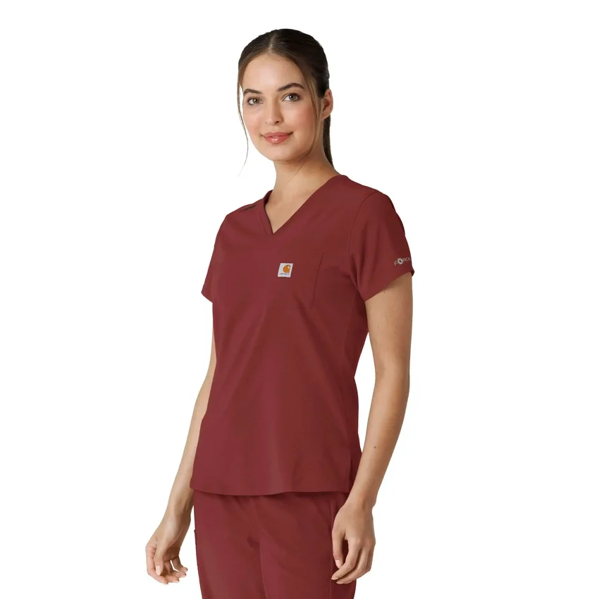 Kadın Force Cross-Flex İçine Sokulabilir Scrub Üst
