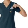 Kadın Force Cross-Flex İçine Sokulabilir Scrub Üst