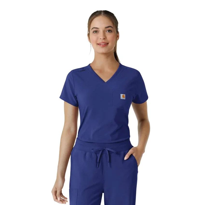 Kadın Force Cross-Flex İçine Sokulabilir Scrub Üst