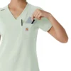 Kadın Force Cross-Flex İçine Sokulabilir Scrub Üst