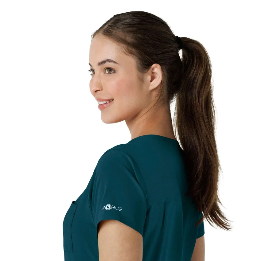 Kadın Force Cross-Flex İçine Sokulabilir Scrub Üst