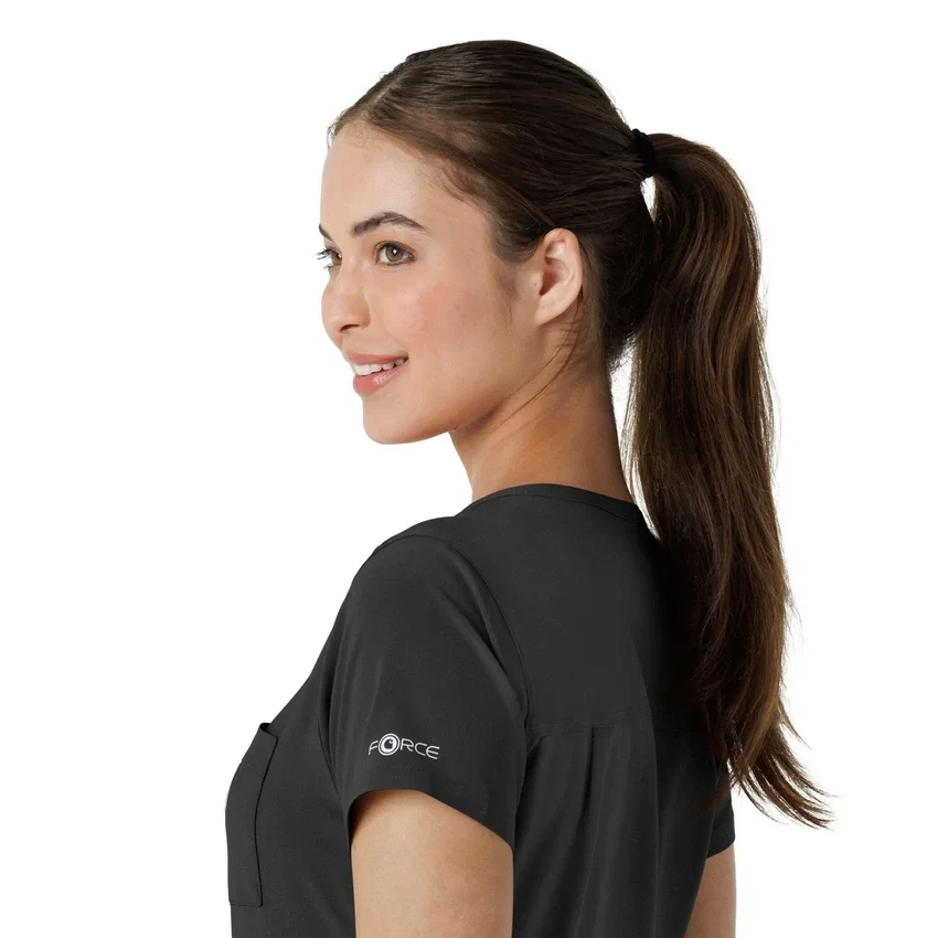 Kadın Force Cross-Flex İçine Sokulabilir Scrub Üst