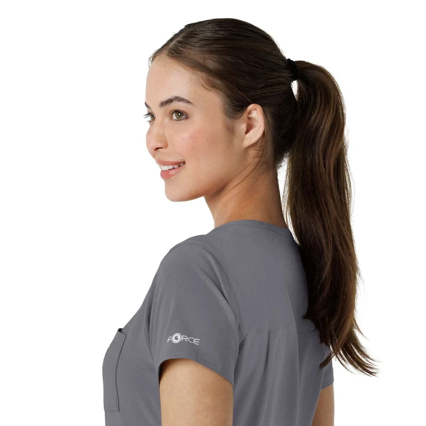 Kadın Force Cross-Flex İçine Sokulabilir Scrub Üst