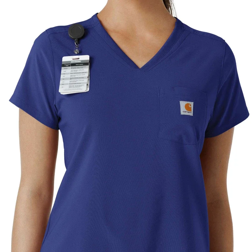 Kadın Force Cross-Flex İçine Sokulabilir Scrub Üst