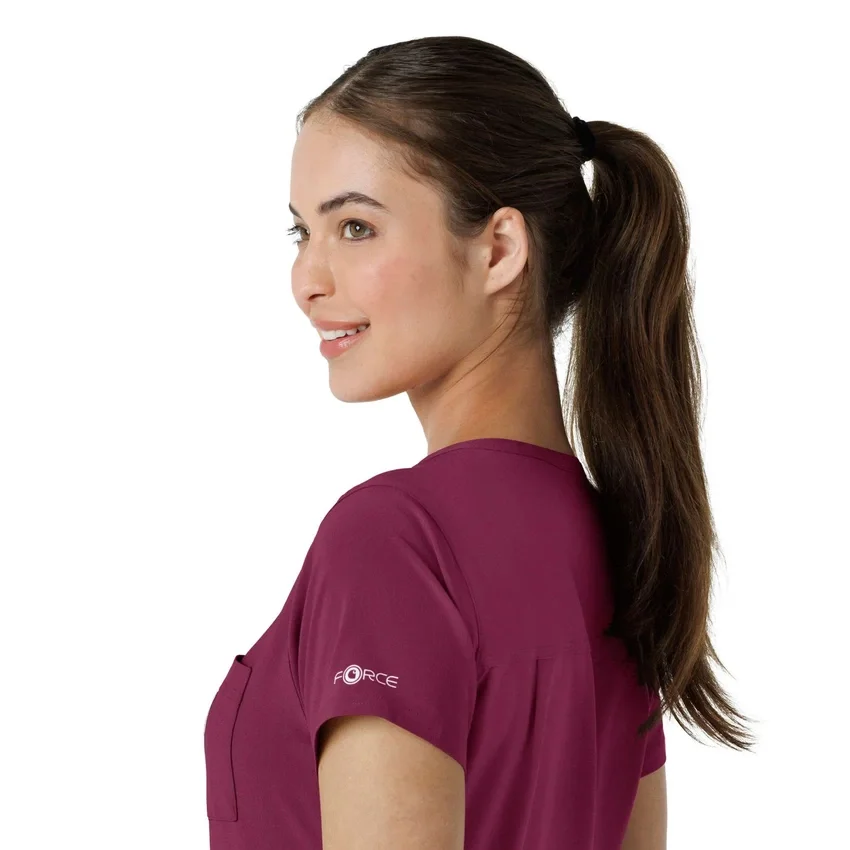 Kadın Force Cross-Flex İçine Sokulabilir Scrub Üst