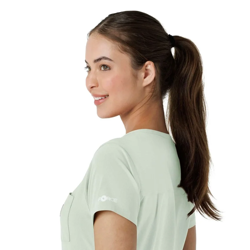 Kadın Force Cross-Flex İçine Sokulabilir Scrub Üst