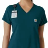 Kadın Force Cross-Flex İçine Sokulabilir Scrub Üst