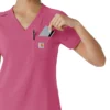 Kadın Force Cross-Flex İçine Sokulabilir Scrub Üst