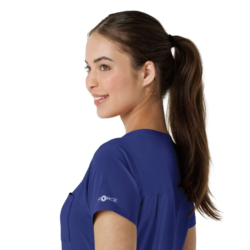 Kadın Force Cross-Flex İçine Sokulabilir Scrub Üst