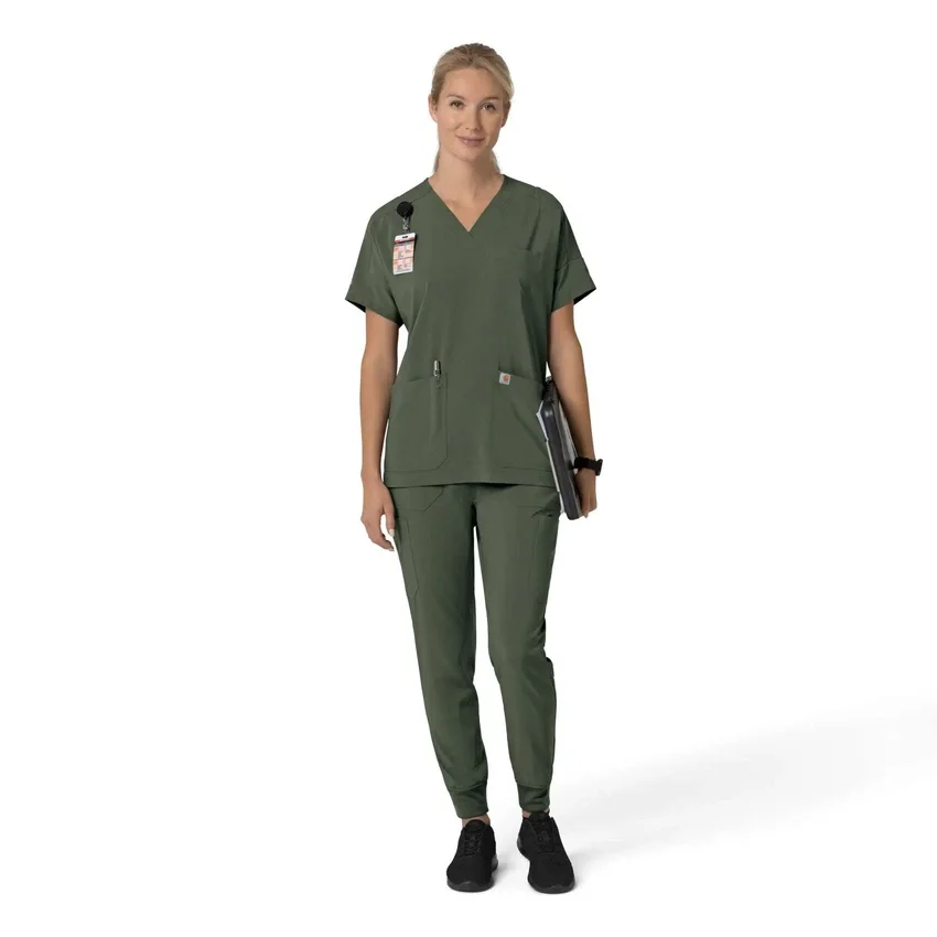 Kadın Force Cross-Flex Kargo Jogger Scrub Pantolon