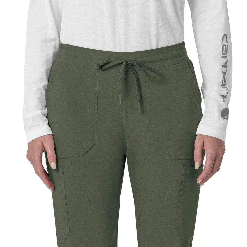 Kadın Force Cross-Flex Kargo Jogger Scrub Pantolon