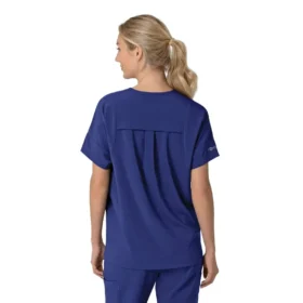 Kadın Force Cross-Flex  Oversized V Yaka Scrub Üst