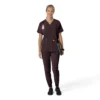 Kadın Force Cross-Flex Oversized V Yaka Scrub Üst