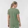 Kadın Force Cross-Flex Örme Bisiklet Yaka Scrub Üst