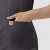Kadın Force Cross-Flex Örme Bisiklet Yaka Scrub Üst