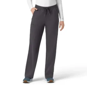 Kadın Force Cross-Flex Örme Boot Cut Scrub Pantolon
