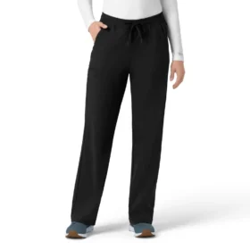 Kadın Force Cross-Flex Örme Boot Cut Scrub Pantolon
