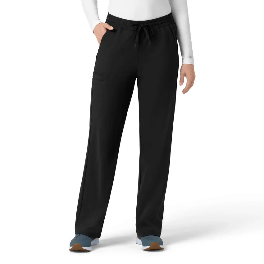 Kadın Force Cross-Flex Örme Boot Cut Scrub Pantolon