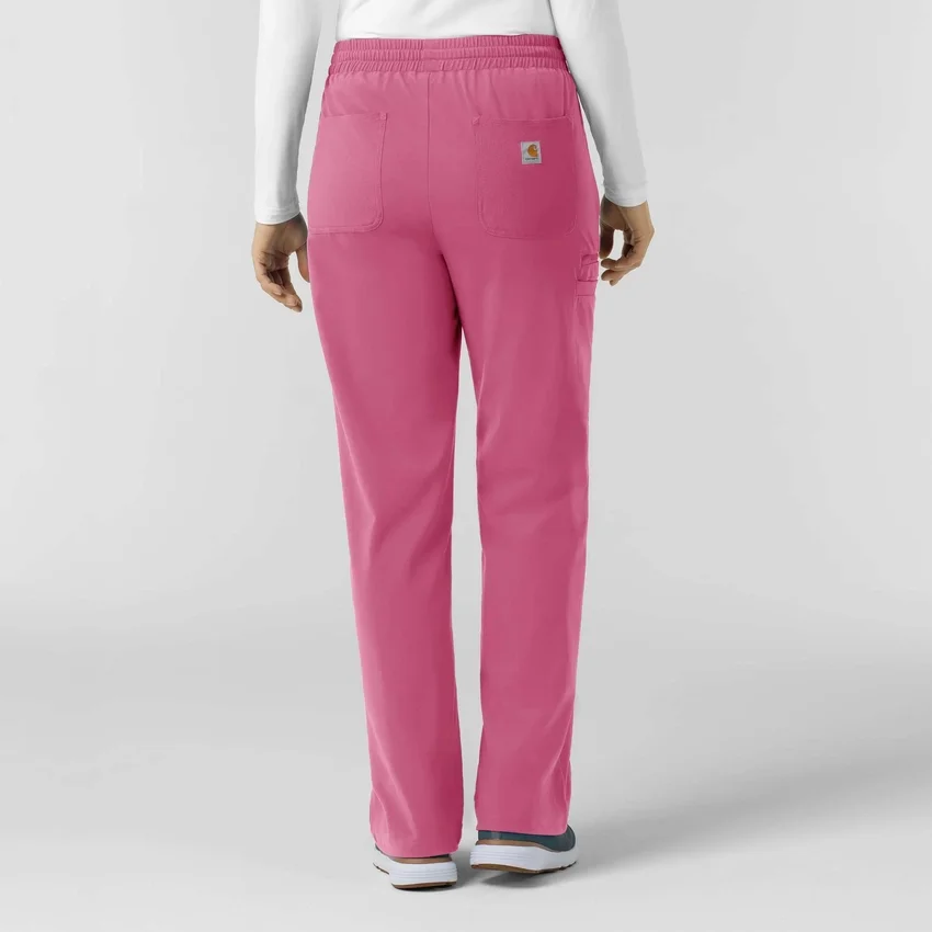 Kadın Force Cross-Flex Örme Boot Cut Scrub Pantolon