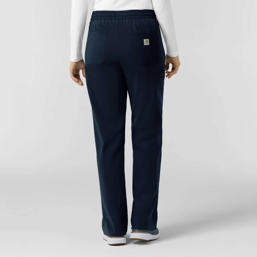 Kadın Force Cross-Flex Örme Boot Cut Scrub Pantolon
