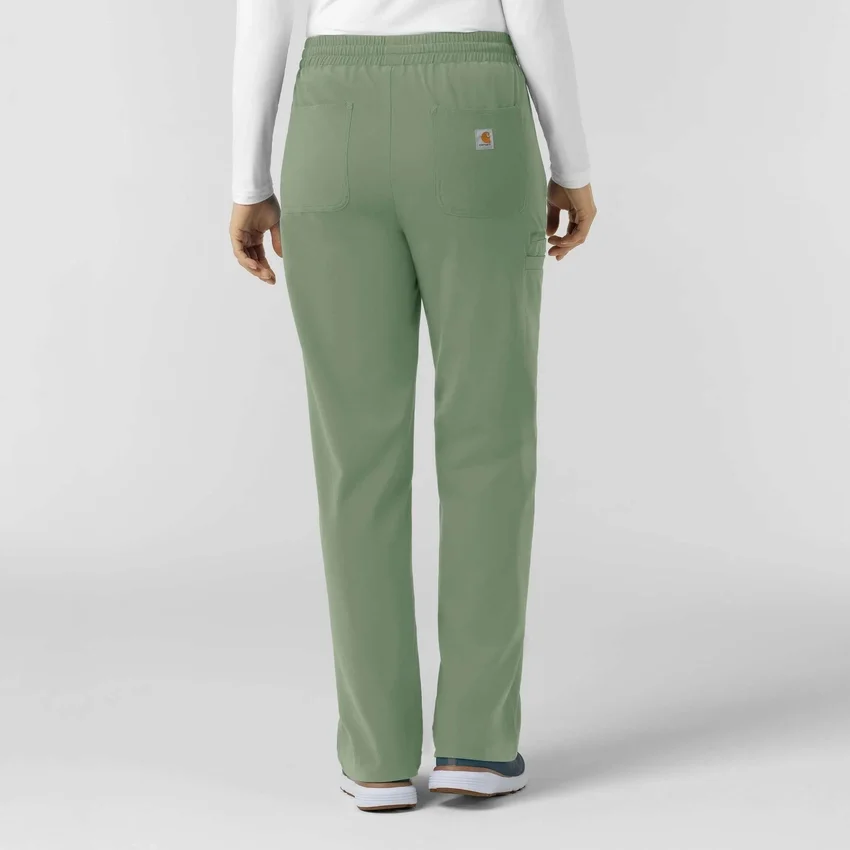 Kadın Force Cross-Flex Örme Boot Cut Scrub Pantolon
