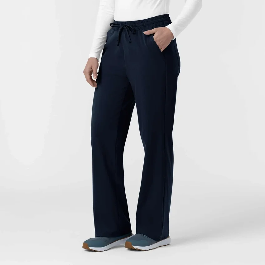 Kadın Force Cross-Flex Örme Boot Cut Scrub Pantolon