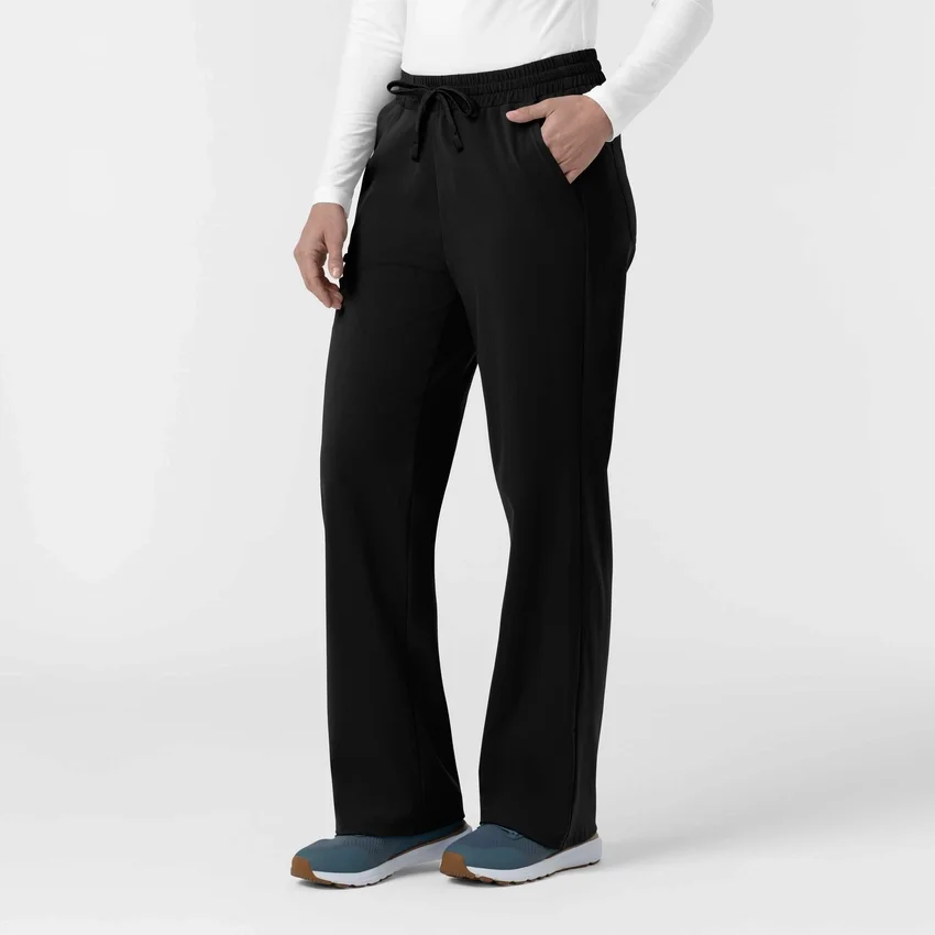Kadın Force Cross-Flex Örme Boot Cut Scrub Pantolon