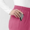 Kadın Force Cross-Flex Örme Boot Cut Scrub Pantolon